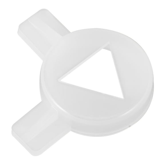 Zehuanyu  Ice Cream Machine Accessories Topping Dispenser Handle Maker White