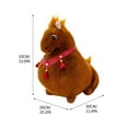 thumbnail image 2 of 2026 Chinese Zodiac Horse Plush Doll, Cute Year Of Horse Toy Doll, Lunar New Year Gift for Your Chinese Friend, 2 of 6