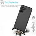 thumbnail image 3 of Galaxy A14 5G Case, Takfox Samsung Galaxy A14 5G 6.5" Sturdy Case[Tmajor] Shock Absorbing Impact Defender Slim Cover Shell with Plastic Outer & Rubber Silicone Inner [Black], 3 of 10