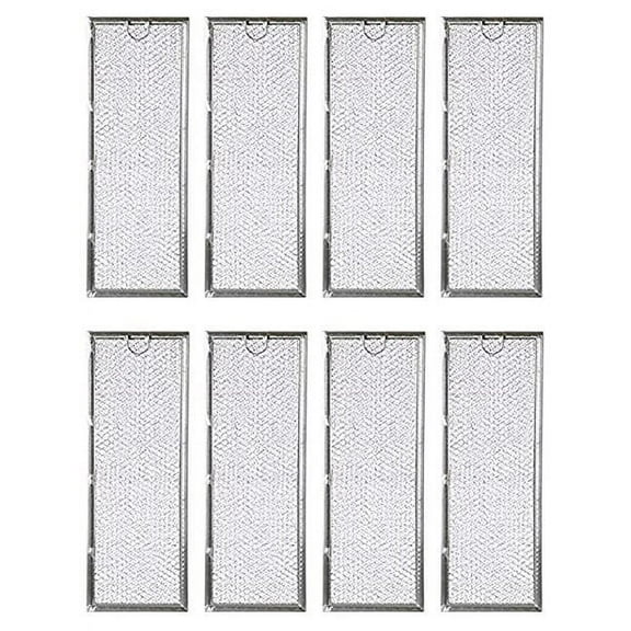 Replacement Microwave Grease Filter For GE General Electric Hotpoint WB06X10288 - 8 Filters