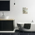 thumbnail image 2 of Stupell Industries Running Bath Beige Abstract Bathroom Acrylic Painting Print Unframed Art Print Wall Art, 10x15, by Melissa Wang, 2 of 6