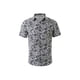 thumbnail image 1 of CAMISAS DE HOMBRE CORTAS DE INSPIRACIÓN CHIC, CON ESTAMPADO FLORAL, BOTONES EN LA PARTE FRONTAL, CAMISA HAWAIANA DE PLAYA 34 BLANCA, 1 of 7