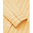 thumbnail image 2 of Vividaire Button Down Shirts for Women Long Sleeve Collared Striped Work Business Casual Office Blouses Tops with Pocket, 2 of 9