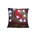 thumbnail image 1 of Cubiertas Del Cojín Del Sofá Llevaron la Luna Media Luna Y las Cubiertas Del Cojín con Patrón de Estrella, Resplandor Nocturno de los Cojíns Del Sofá Y los Respaldos, Decoraciones de la Linterna Del F, 1 of 6