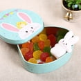 thumbnail image 5 of CoreLiving Easter Candy Boxes Shaped Tinplate Containers for Sweets Decorative Cookie Jar Bunny Rabbit Design Multi-purpose Party Favor Storage for Easter Celebrations, 5 of 7