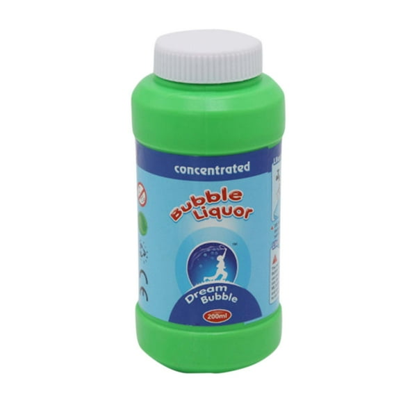 Bubble Solution 200ml Bubble Solution Refill Outdoor Toy Gift for 1 2 3 4 5 6 7 8 Years Old Toddler Kids Bubble Toy for Ages 3+