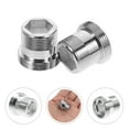 thumbnail image 4 of 2pcs Quick Connect Faucet Adapter Kitchen Sink Hose Attachments Copper Hose Adapter Sink Faucet Adapter Garden Hose Adapter, 4 of 9