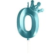 thumbnail image 1 of Number Birthday Candle 3D Designed Happy Birthday Candles Anniversaries Blue, 1 of 8