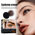 thumbnail image 3 of Crema pomada para cejas, gel pomada para cejas resistente al agua, altamente pigmentada y de larga duración para un maquillaje de cejas natural, apta para todo tipo de piel., 3 of 3