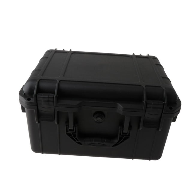 Caja de herramientas impermeable, resistente con interior de espuma, caja de almacenamiento multiusos portátil. 30x245x165cm