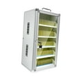 thumbnail image 4 of LeeQinersw Phone Storage Cabinet Aluminum Alloy Lockable Phone Locker for Repair Stores 60 Slots, 4 of 9