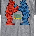 thumbnail image 3 of Rock 'Em Sock 'Em Robots - Rock Sock Em Robots - Men's Short Sleeve Graphic T-Shirt, 3 of 5
