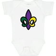 thumbnail image 3 of Inktastic Fleur De Lis Mardi Gras Holiday Boys or Girls Baby Bodysuit, 3 of 5