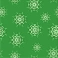 thumbnail image 1 of Ahgly Company Machine Washable Indoor Square Transitional Green Area Rugs, 4' Square, 1 of 7