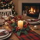 thumbnail image 5 of Candle Aromatherapy Candle Holders Red Fruit Wreath Christmas Decoration Supplies Desktop Arrangement, 5 of 6