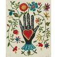 thumbnail image 2 of Zarris, Chariklia 15x18 White Modern Wood Framed Museum Art Print Titled - Corazon I, 2 of 4
