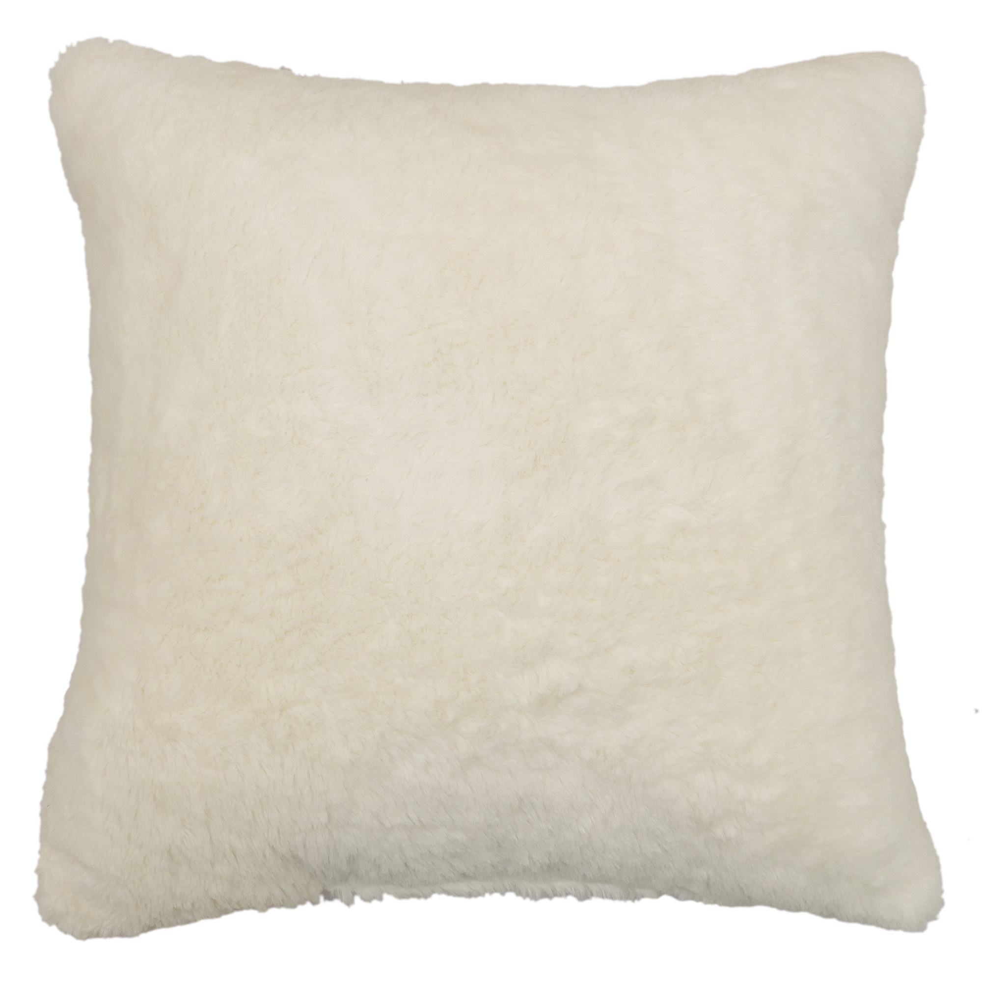 Luxurious Faux Rabbit Fur Throw Pillow for Home Decor
