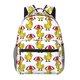 thumbnail image 1 of Easygdp Rubber Duck Chicken Bird Mochila Ergonómica Versátil para Laptop - Múltiples Bolsillos, Correas Ajustables, Unisex para Escuela, Viajes y Actividades al Aire Libre-One Size, 1 of 5