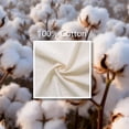 thumbnail image 4 of 24-Pack Cotton Tote Bags with 4" Gusset, 15"x16"x4" Economical Lightweight Reusable Grocery Shopping Cloth Bags, Bulk Blank Plain Totes for DIY, Vinyl, Sublimation, Gift (Natural), 4 of 6