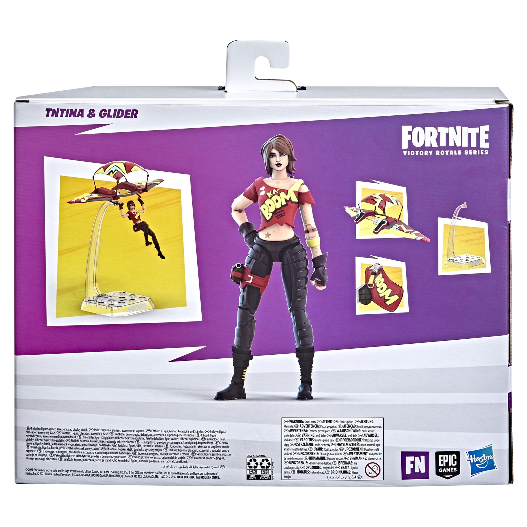 Fortnite: Victory Royale Series TNTina with glider Collectible Kids Toy Action Figure for Boys and Girls Ages 8 9 10 11 12 and Up - image 5 of 5