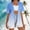 Blue womens 2 piece sets a1, variant on Women's 2 Piece Sets V Neck Short Sleeve Cardigan Elastic Waisted Shorts Casual Gradient Boho Vacation Outfits Loose Knit Tops Comfy Pants Matching Lounge Cruise Travel Clothes, Purple S