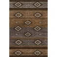 thumbnail image 2 of Addison Rugs Mayfield Premium Machine Washable Transitional Tribal Chocolate Rectangle Rug, 3' x 5', 2 of 7