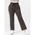 thumbnail image 2 of Pantalones Estampado Cruces Cintura Alta Rosegal  Pantalones de talla grande, 2 of 5