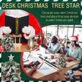 thumbnail image 4 of ZOEZOE 3 Pcs Mini Christmas Tree Topper Small Star Christmas Treetop Ornaments for Mini Tree Holiday Decorative Star for Xmas Home Decor, 4 of 7