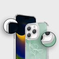 thumbnail image 5 of Caseco iPhone 15 Pro Case With Mag-Safe - Green Flower, 5 of 5