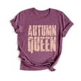 thumbnail image 3 of Autumn Queen Block Distressed - Women's Short Sleeve Graphic T-Shirt, 3 of 8
