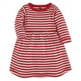 thumbnail image 4 of Hudson Baby Infant and Toddler Girl Cotton Dresses, North Pole, 6-9 Months, 4 of 4
