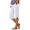 White, variant on Women's Cropped Yoga Pants with Pockets - Wide Leg Hiking Athletic Pants Elastic Waist Lightweight Lounge Casual Trousers Beige L