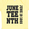 thumbnail image 4 of Inktastic Juneteenth June 19, 1865 Boys or Girls Baby Bodysuit, 4 of 5