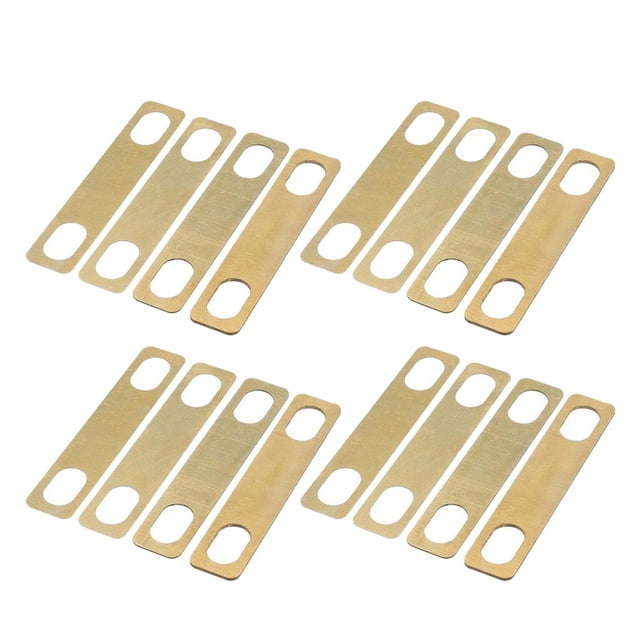 Paquete de 16 Cuñas Shamjiam para Bajo de Guitarra 0.2mm 0.5mm 1mm de Espesor