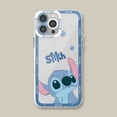 thumbnail image 3 of Funda de teléfono de dibujos animados de Disney Stitch para Apple iPhone 13 14 16 Pro Max XS SE XR 15 11 Pro 12 Mini X 8 Plus, funda suave transparente, 3 of 5