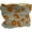 Orange, variant on Plaid Cosmetic Bag Cotton Travel Make Up Storage Pouch Small Accessory Organizer