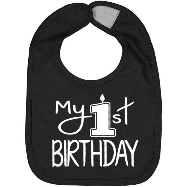 Babero para Bebé Aiden's Corner Mi 1er Cumpleaños Algodón 28x20 cm