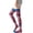 Blue, variant on Circulation Compression Socks for Women Men Striped Colorful Printed Non Slip Stretch Over Knee Stockings Breathable Casual Socks