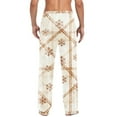 thumbnail image 5 of Men's Christmas Pajama Straight Vacation Pj Pants for Couple Xmas Holiday Casual Jammies Sleepwear, 5 of 7