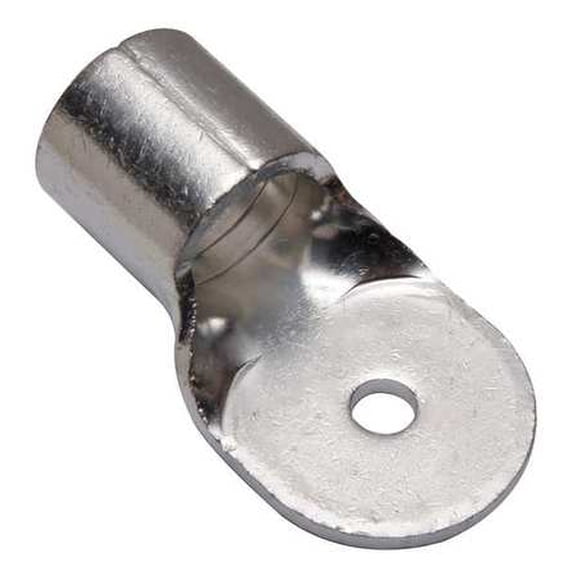 Burndy Ring Terminal, Bare Bare, Brazed Seam, 600 kcmil, 1 EA Copper YAD36M10E38