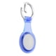 thumbnail image 2 of Funda protectora de TPU para Apple AirTags, carcasa portátil, resistente a arañazos. azul claro, 2 of 4