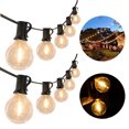 thumbnail image 2 of Luces Colgantes para Exteriores Cadena 25/30 Pies Jardín Porche Campaña, 2 of 9