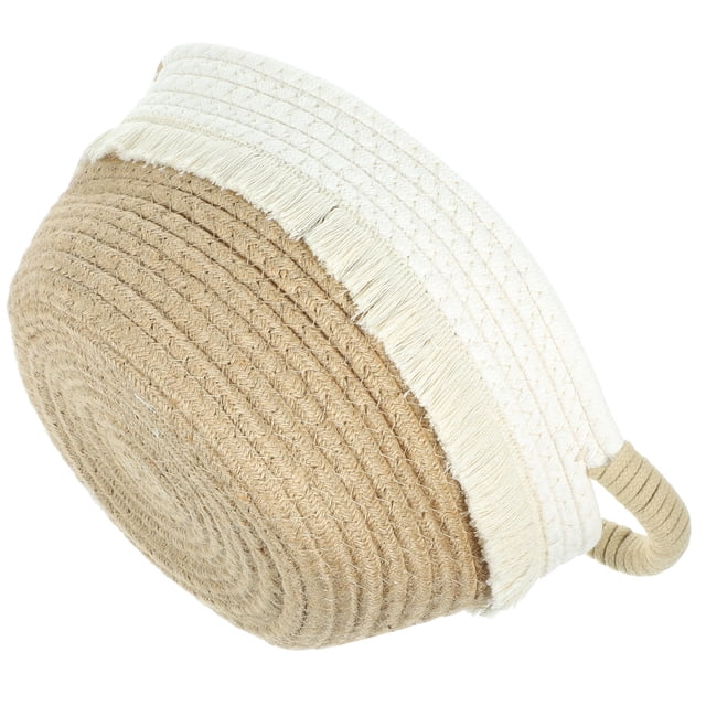 GOOHOCHY Cesta Decorativa De Almacenamiento De Tejida Para Y Dormitorio