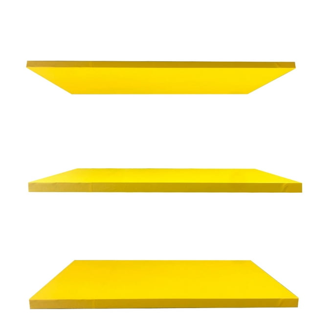 Estantes Repisas Flotantes Recamara Moderno Amarillo