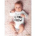 thumbnail image 2 of New To The Line Crew Baby Bodysuit, Newborn Outfit, Baby Clothes, Gift&nbsp;for&nbsp;Children 12m Natural, 2 of 2