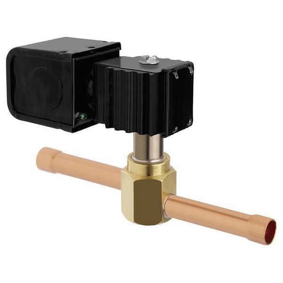 1Pack Parker R22E52 Refrigeration Solenoid Valve, 650 psi, ODF