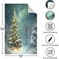 thumbnail image 3 of 1 Pack Christmas Tree Pattern Kitchen Towels Highly Absorbent, Super Soft Dishcloths 18 x 28 Inches Reusable Quick Drying Tea Towels Set for Home,Kitchen Decor Wash cloth, 3 of 7