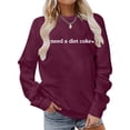 thumbnail image 2 of Chandail en Molleton d'Hiver pour Femmes Mode Festive Imprimé de Noël Col Rond Haut Mignon à Capuche Chandails en Molleton Confortables pour Femmes Chandails en Molleton à Capuche pour Femmes Dames Chandails en Molleton pour Filles Softball Échauffement, 2 of 5