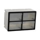 thumbnail image 2 of Organizador de gabinete de almacenamiento con cajón y compartimento para baño 4 cajones, 2 of 9