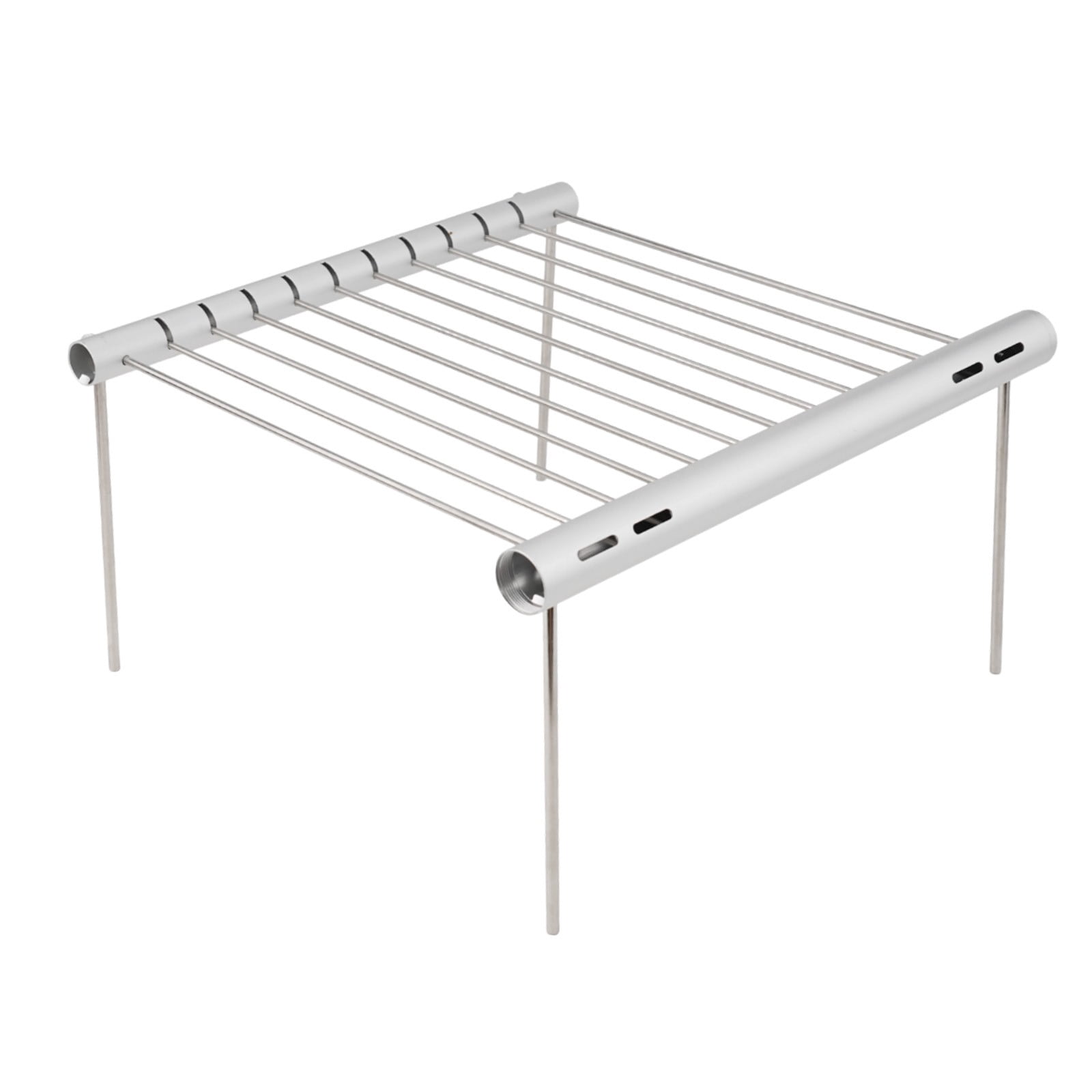 Portable Camping Grill Folding Stainless Steel Charcoal Bbq Grill for Picnic